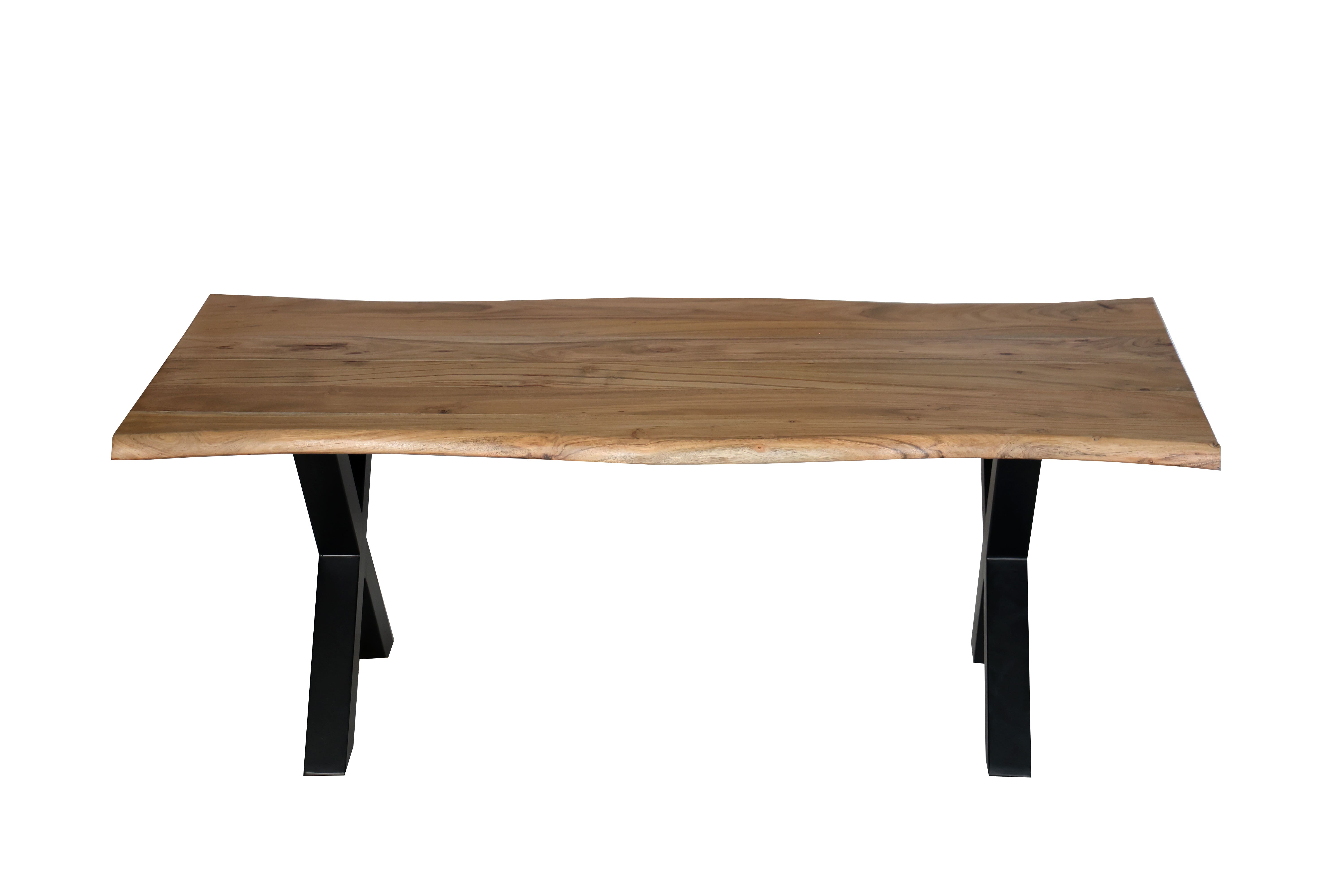 Couchtisch Lund X-Beinen, 60×90×45