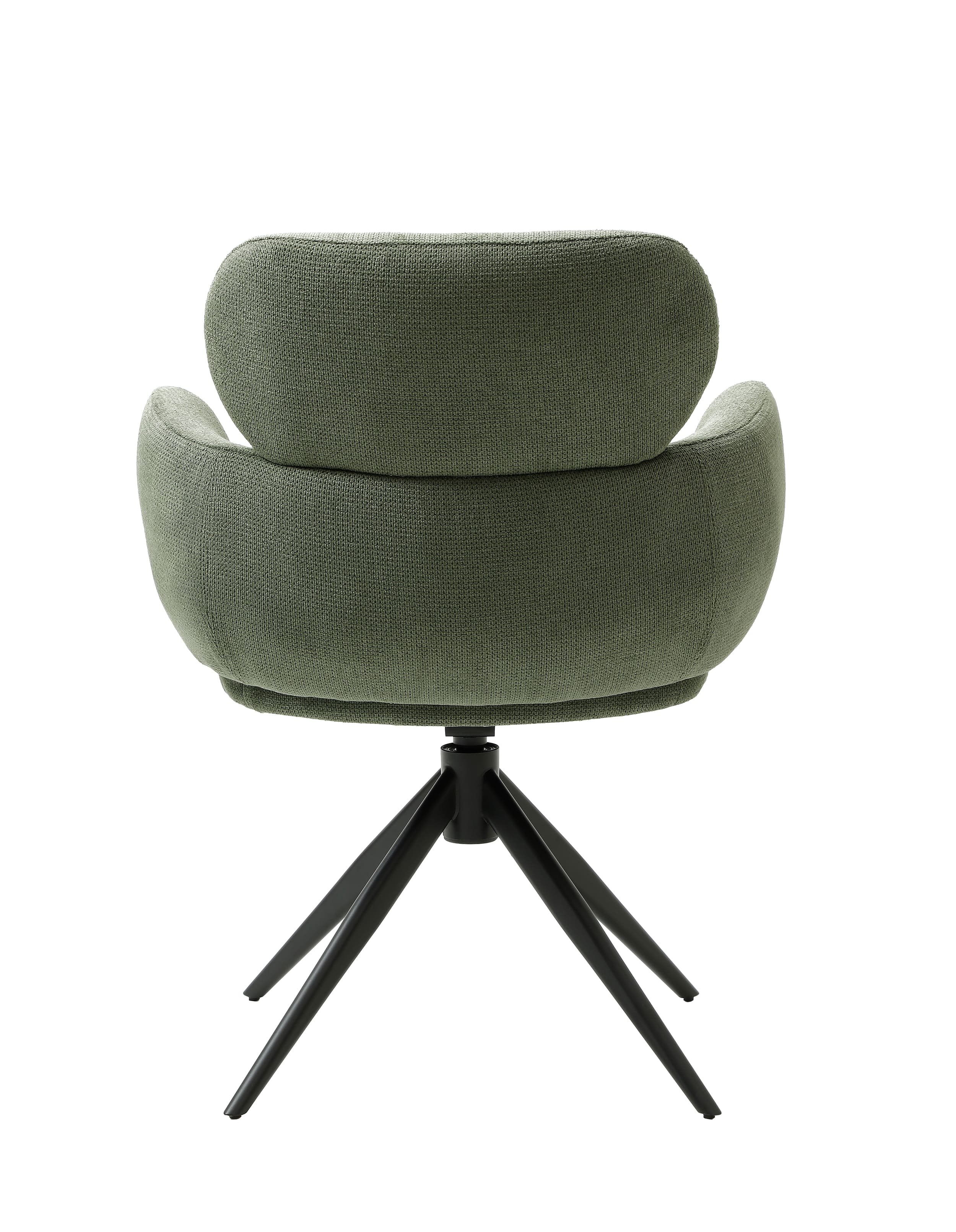 Drehstuhl Soma Webstoff grün 62x65x88cm