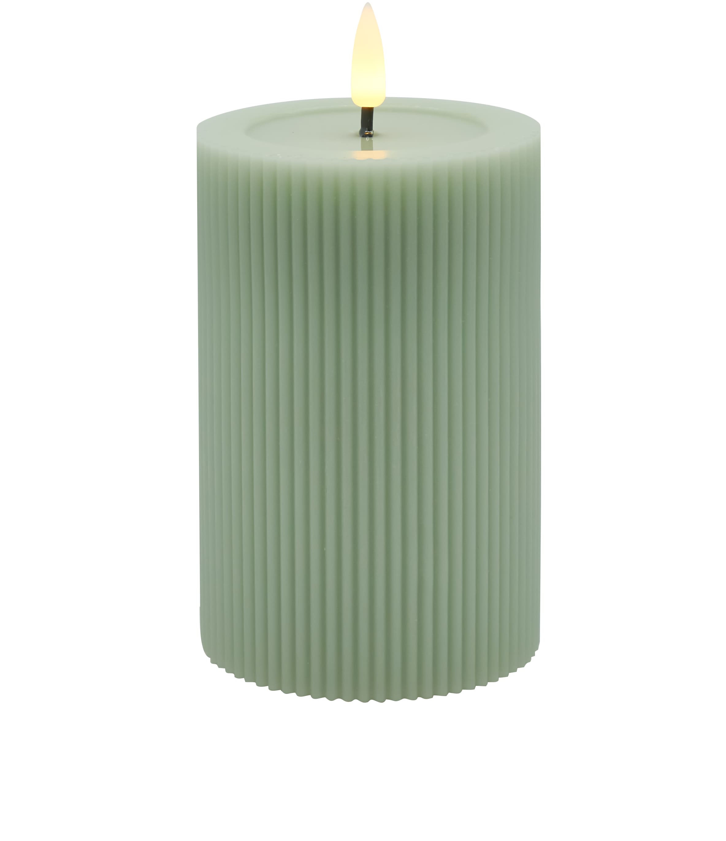 LED Stumpenkerze summer sage 8x15