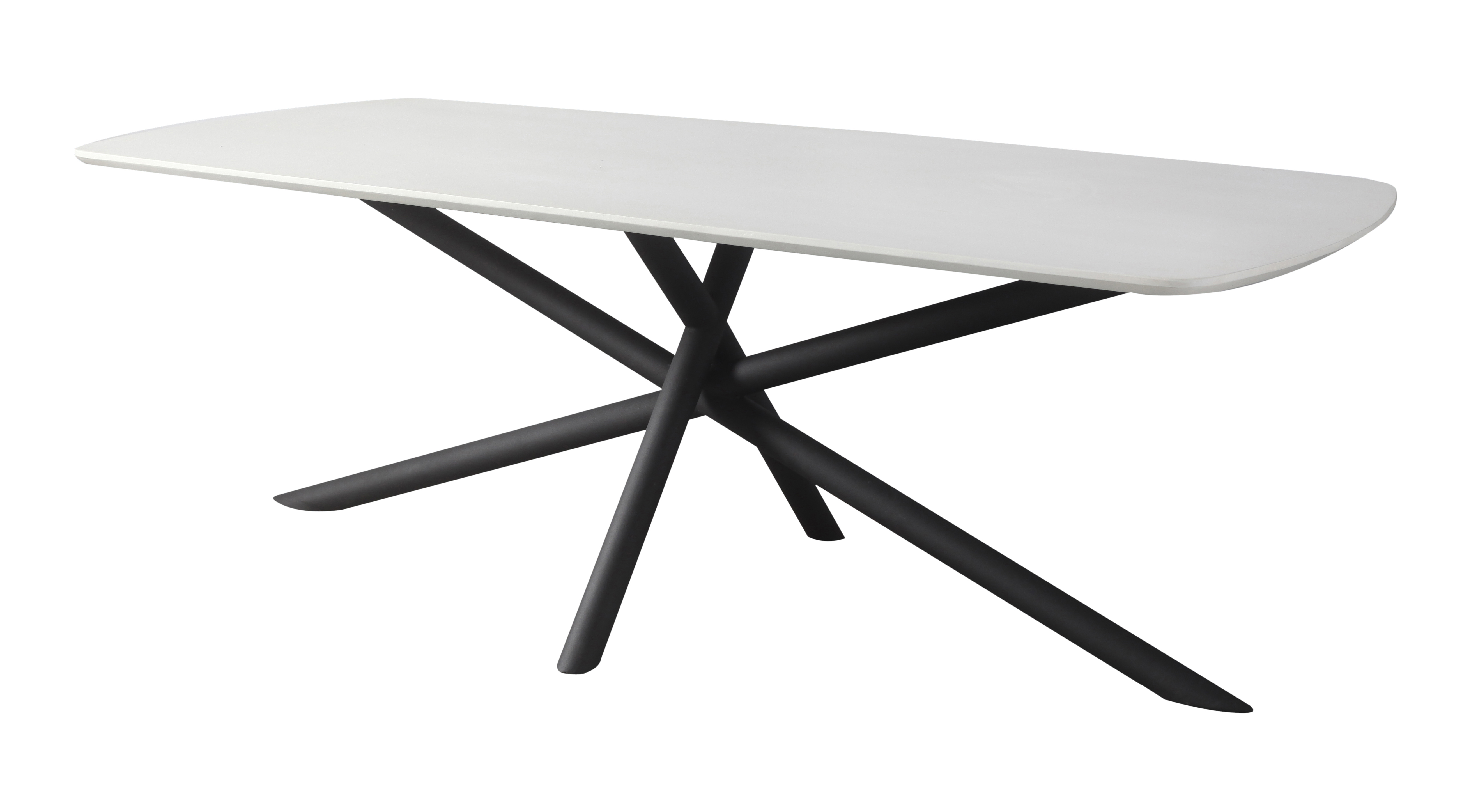 Esstisch Lunox white 220x100x77cm